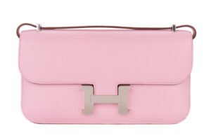 Hermès Constance 18 Elan Mauve Sylvester Epsom Palladium Hardware