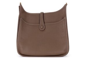 Hermès Evelyne 29 Etoupe Clemence Gold Hardware - Image 4
