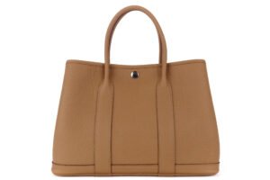 Hermès Garden Party 30 Biscuit Clemence Palladium Hardware - Image 4