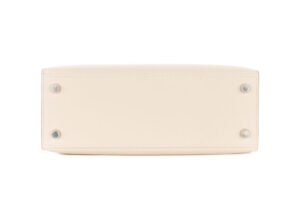 Hermès Kelly 25 Craie Epsom Palladium Hardware - Image 6