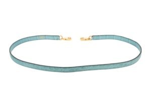 Hermès Kelly 32 Bleu Saint-Cyr Matte Alligator Gold Hardware - Image 11