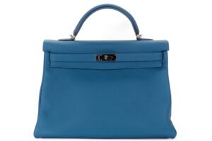 Hermès Kelly 40 Cobalt Palladium Hardware