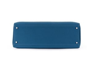 Hermès Kelly 40 Cobalt Palladium Hardware - Image 6