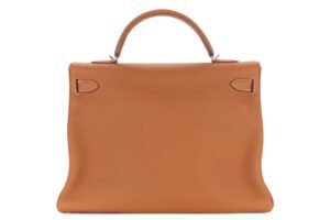 Hermès Kelly 40 Gold Togo Palladium Hardware - Image 4