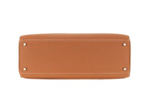 Hermès Kelly 40 Gold Togo Palladium Hardware - Image 6
