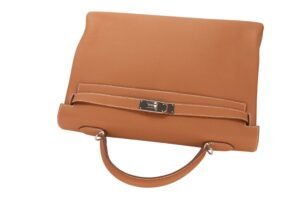 Hermès Kelly 40 Gold Togo Palladium Hardware - Image 8