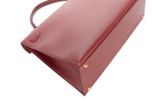 Hermès Kelly 40 Rouge H Epsom Sellier Gold hardware - Image 12