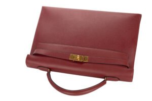 Hermès Kelly 40 Rouge H Epsom Sellier Gold hardware - Image 8