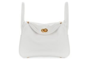 Hermès Lindy 26 New White Evercolor Gold Hardware