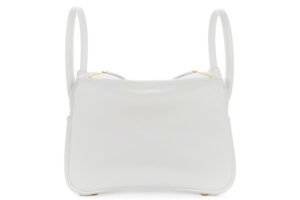 Hermès Lindy 26 New White Evercolor Gold Hardware - Image 4