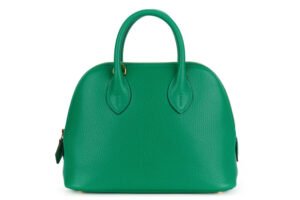 Hermès Mini Bolide Menthe Chevre Gold Hardware