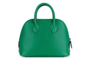 Hermès Mini Bolide Menthe Chevre Gold Hardware - Image 4