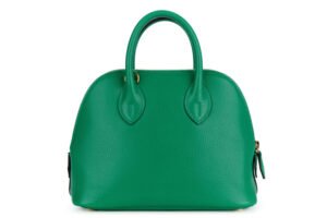 Hermès Mini Bolide Menthe Chevre Gold Hardware - Image 4