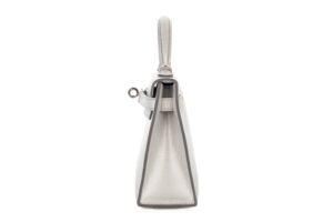 Hermès Mini Kelly Argente Chevre Chamkilight Palladium Hardware - Image 5
