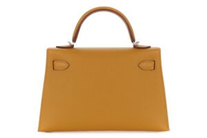 Hermès Mini Kelly Sesame Epsom Palladium Hardware - Image 4