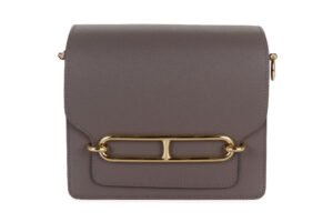 Hermès Mini Roulis Gris Meyer Palladium Hardware