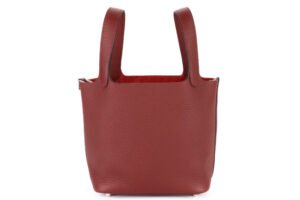 Hermès Picotin 18 Rouge H Clemence Palladium Hardware - Image 4