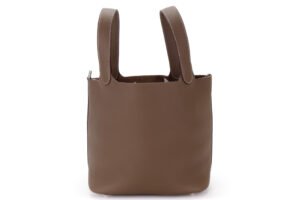 Hermès Picotin 22 Etoupe Clemence Palladium Hardware