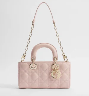 Dior Small Lady D-Joy Bag Powder Pink - Image 5