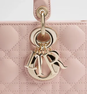 Dior Small Lady D-Joy Bag Powder Pink - Image 6