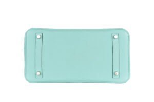 Hermès Birkin 30 Bleu Atoll Togo Palladium Hardware - Image 7