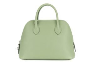 Hermès Bolide 25 Vert Criquet Evercolour Palladium Hardware