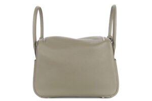 Hermès Lindy 26 Gris Meyer Evercolor Palladium Hardware - Image 4