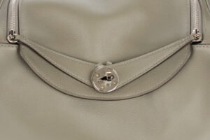 Hermès Lindy 26 Gris Meyer Evercolor Palladium Hardware - Image 7