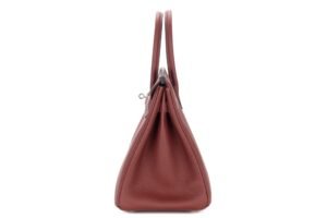 Hermes Birkin 30 Rouge H Togo Palladium Hardware - Image 5