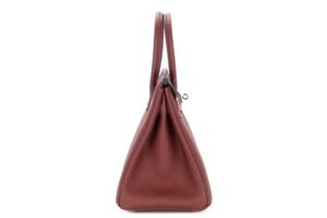 Hermes Birkin 30 Rouge H Togo Palladium Hardware - Image 7