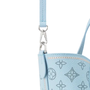 Louis Vuitton Mahina Hobo PM Light Blue - Image 6