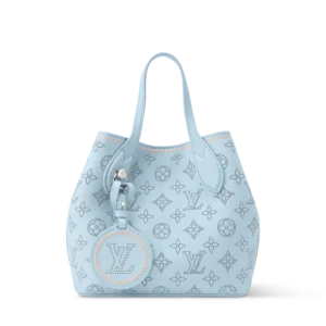 Louis Vuitton Mahina Hobo PM Light Blue