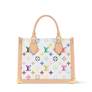 Louis Vuitton x Takashi Murakami Multicolore Monogram Tote Bag - Image 4