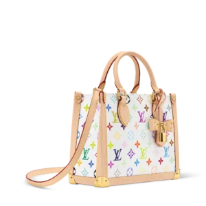 Louis Vuitton x Takashi Murakami Multicolore Monogram Tote Bag - Image 3