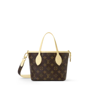 Louis Vuitton OnTheGo MM Monogram Canvas Beige Leather Gold Hardware - Image 5