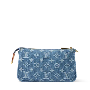 Louis Vuitton Pochette Accessoire Cargo Monogram Denim Gold Hardware - Image 4