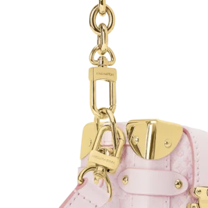 Louis Vuitton LV Women's Pink Quilted Leather Hobo Bag - Image 6