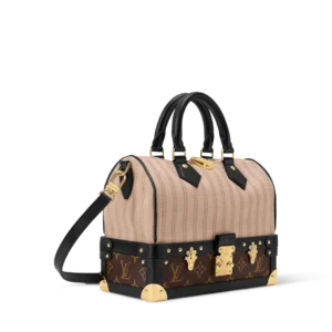 Louis Vuitton Speedy Bandoulière 22 Monogram Canvas Gold Hardware - Image 4