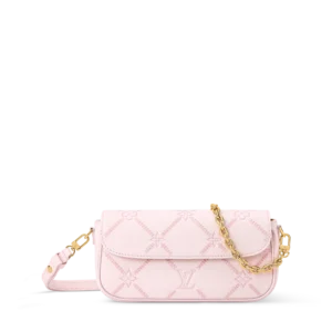 Chanel 19 Wallet On Chain Light Pink Lambskin Mixed Hardware